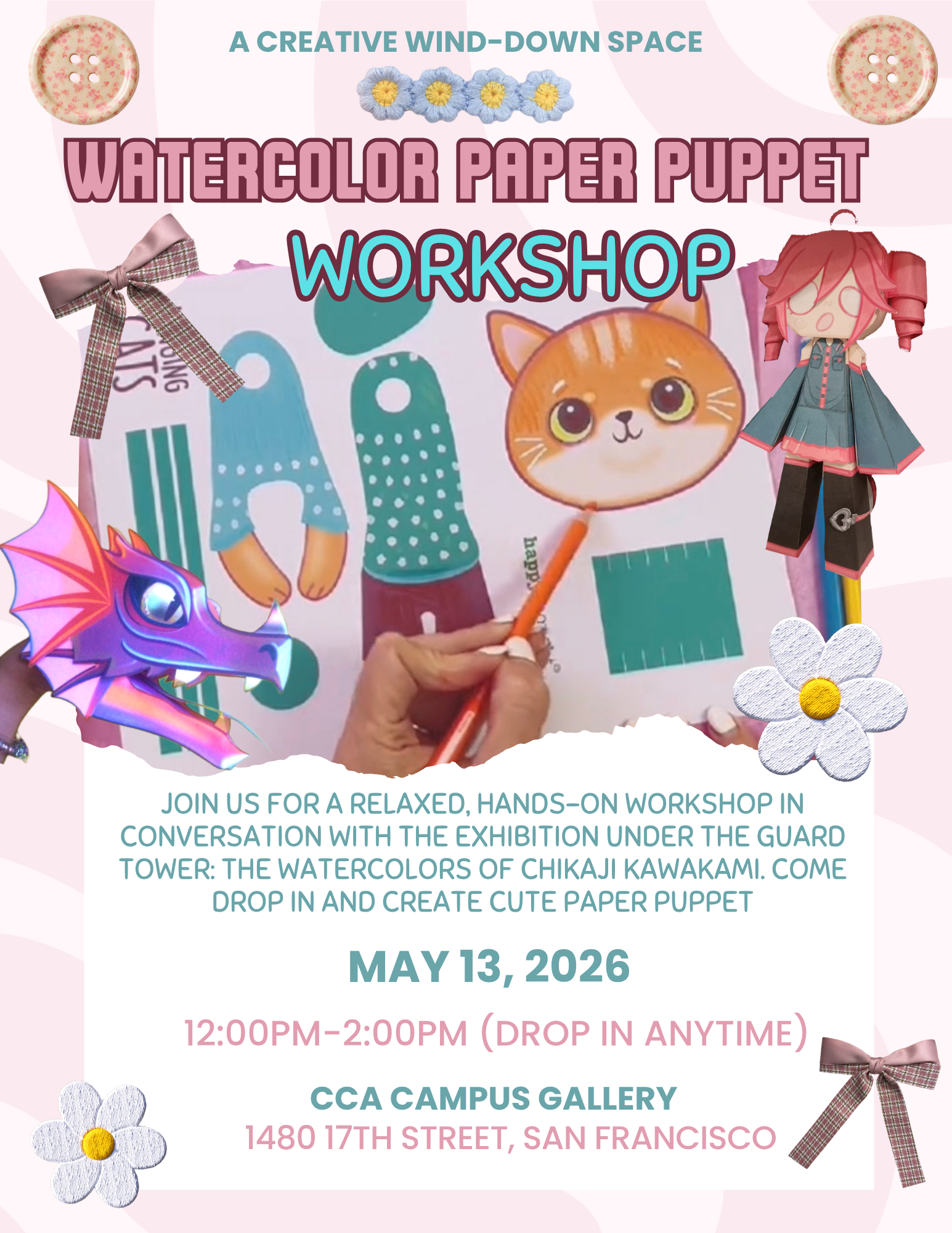 Paper puppet workshop