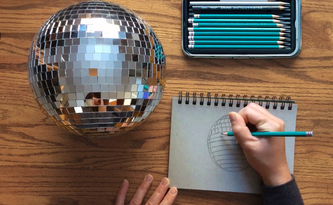Drawing Disco Ball