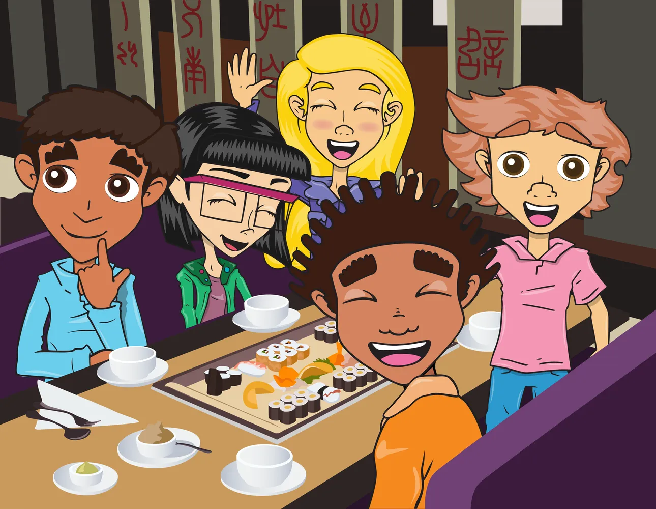 Ravi from Can Do Kids Band trying new foods