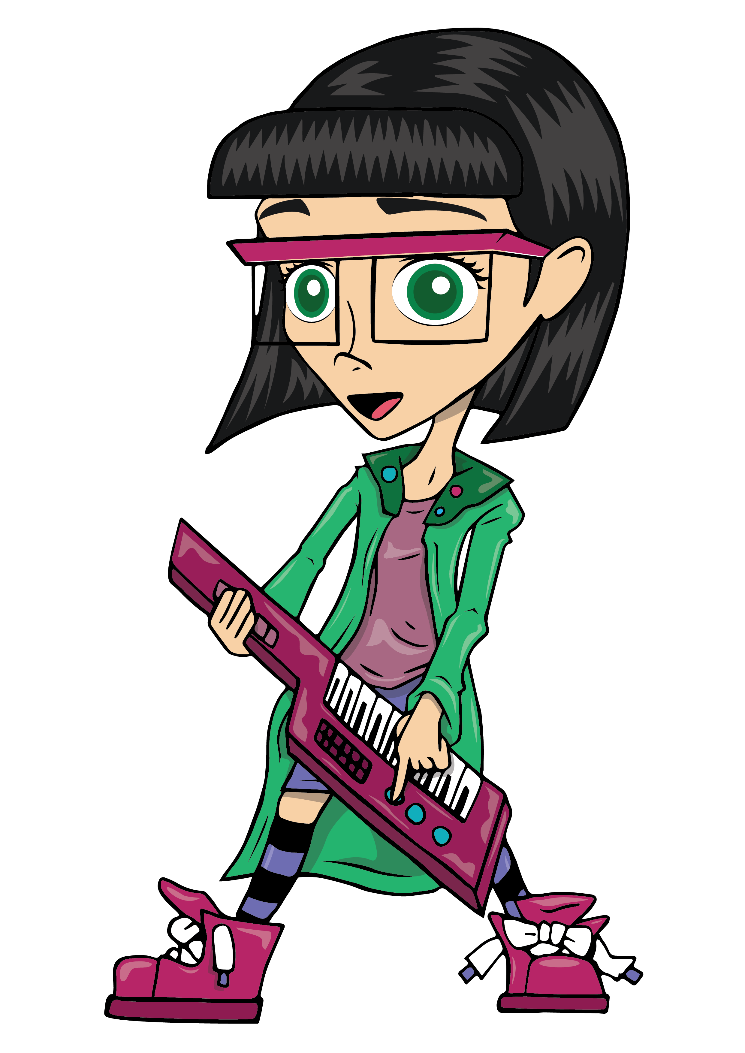 Can Do Kids Band member Lin