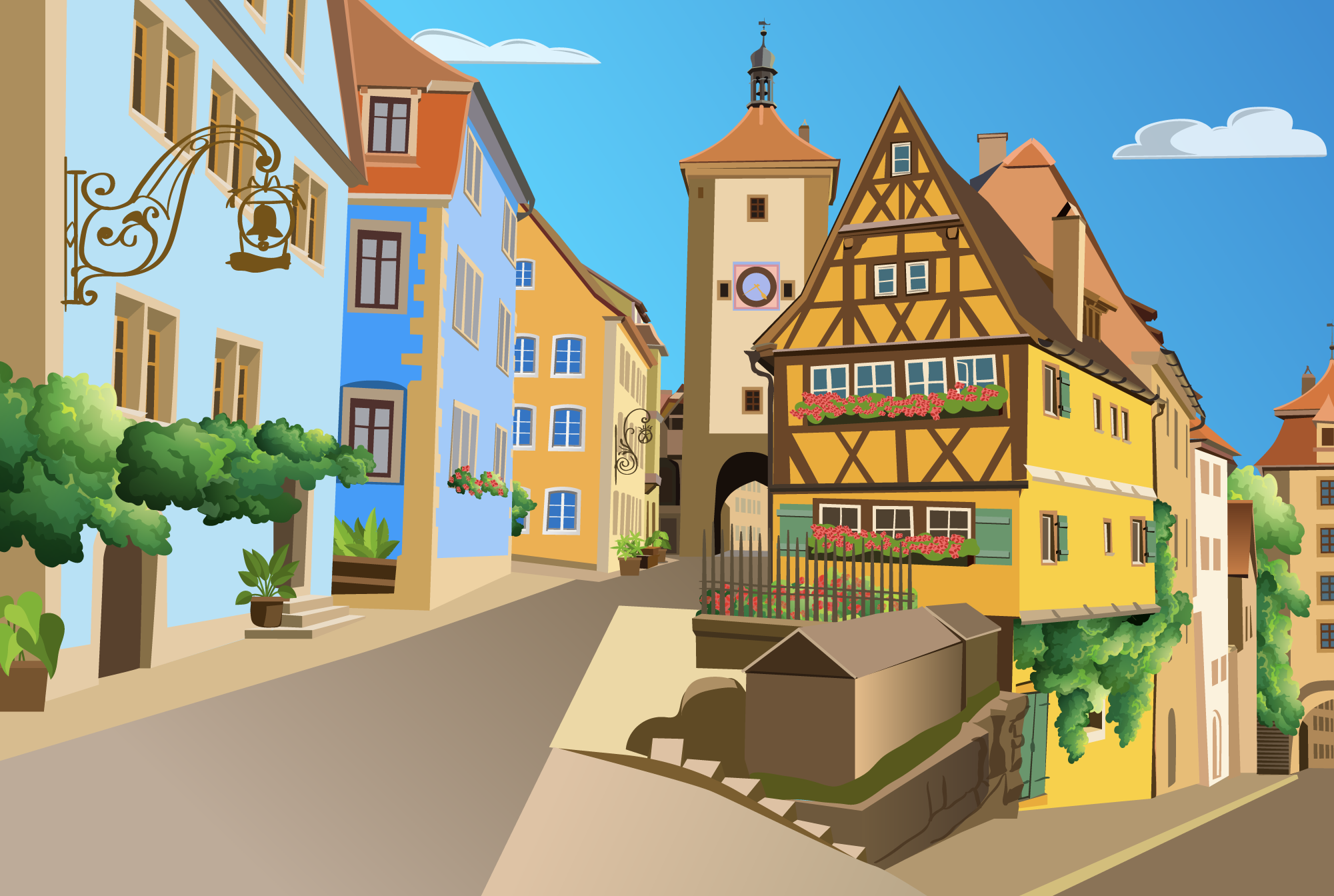 Interactive quiz activities in Germany exploration