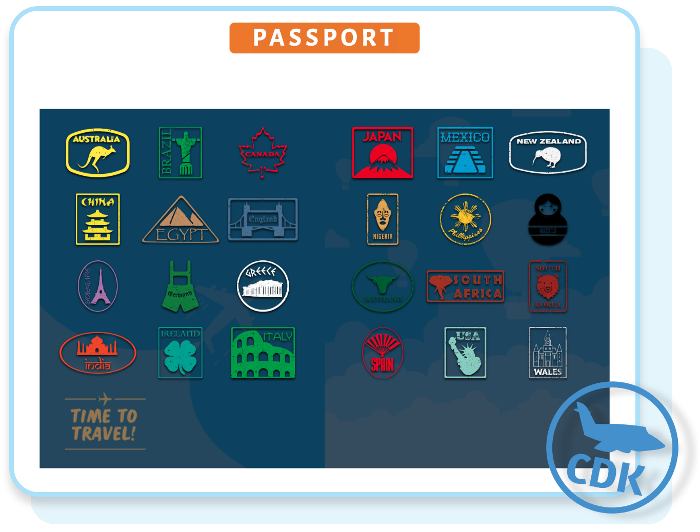 Students exploring the world with Can Do Kids Worldwide