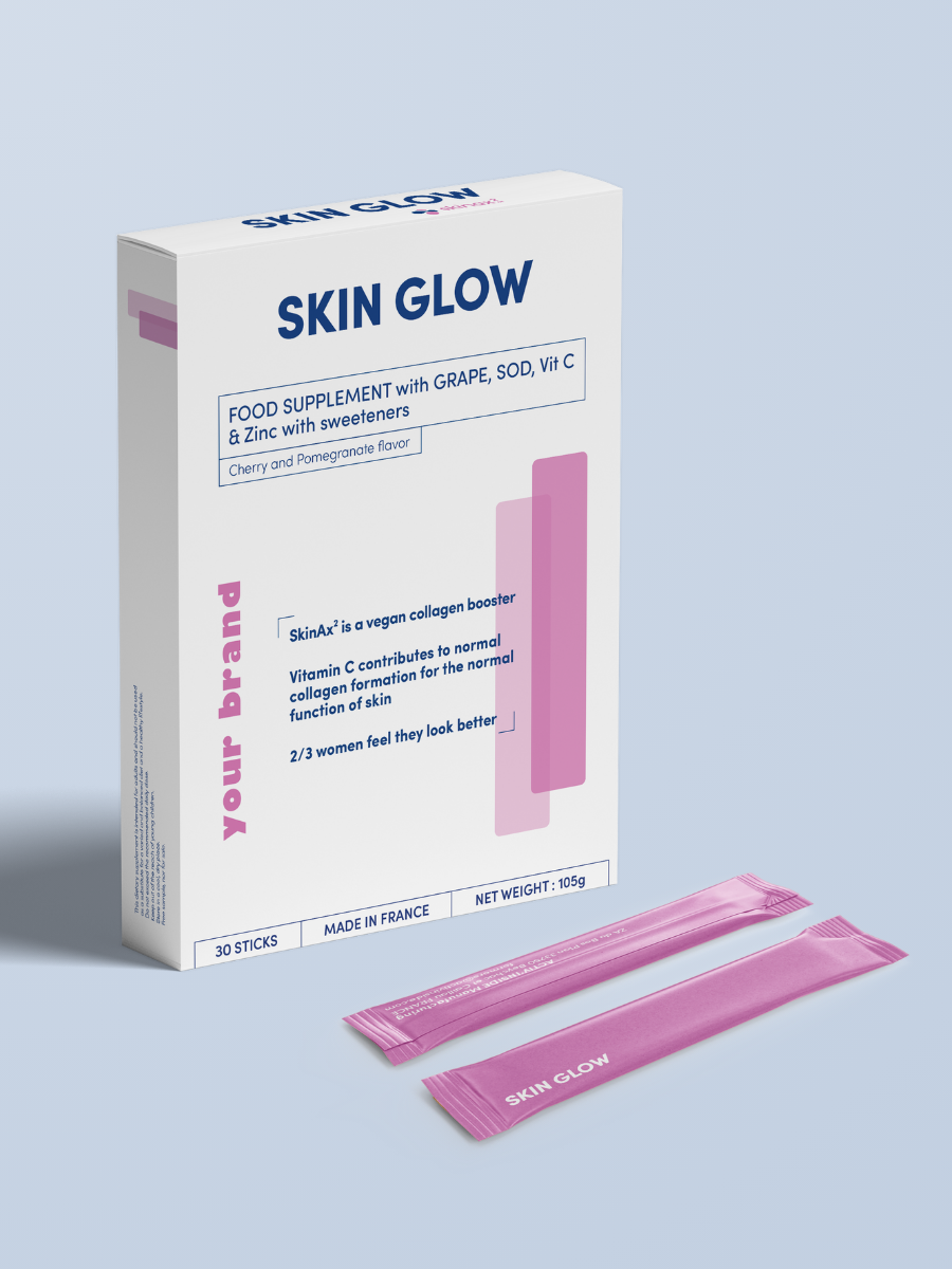 Skin Glow – Sticks – Cherry and Pomegranate flavor – SkinAx²™