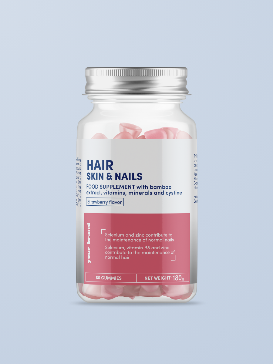 Hair, Skin & Nails – Gummies – Strawberry flavour