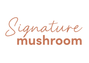 Signature mushroom logo