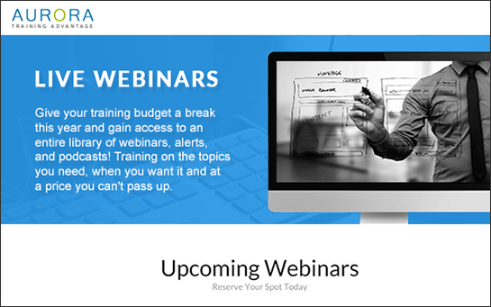 Webinars