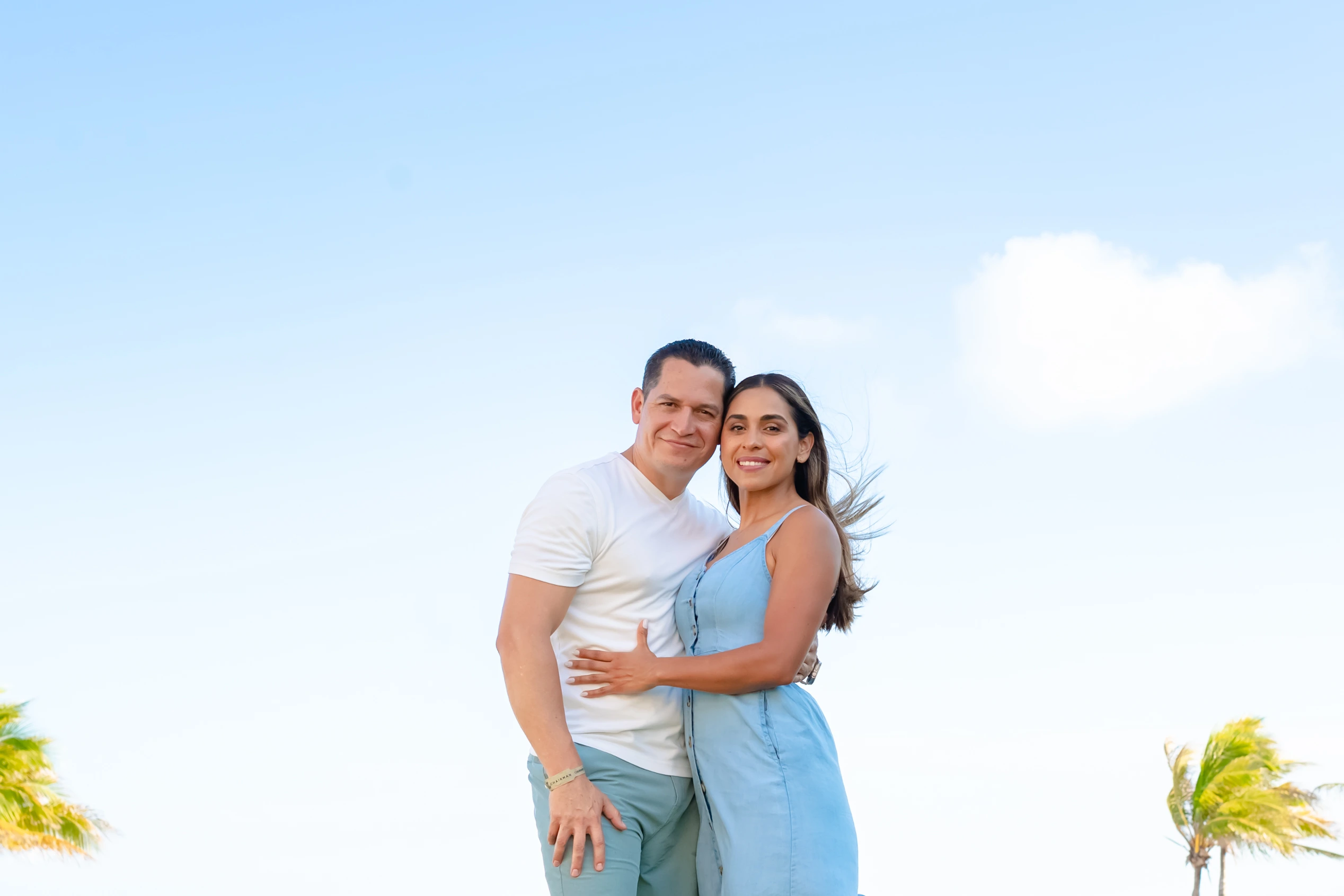 Memo Serrano y Violeta Álvarez