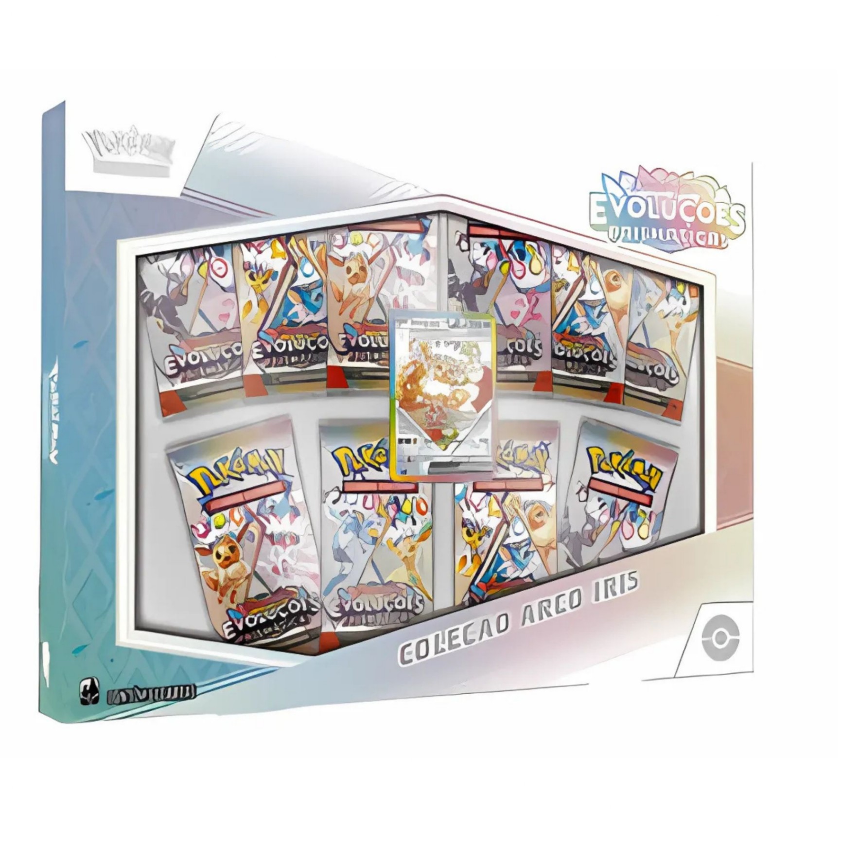 Pokémon TCG Escarlate & Violeta 8.5: Evoluções Prismáticas - Coleção Arco-íris
