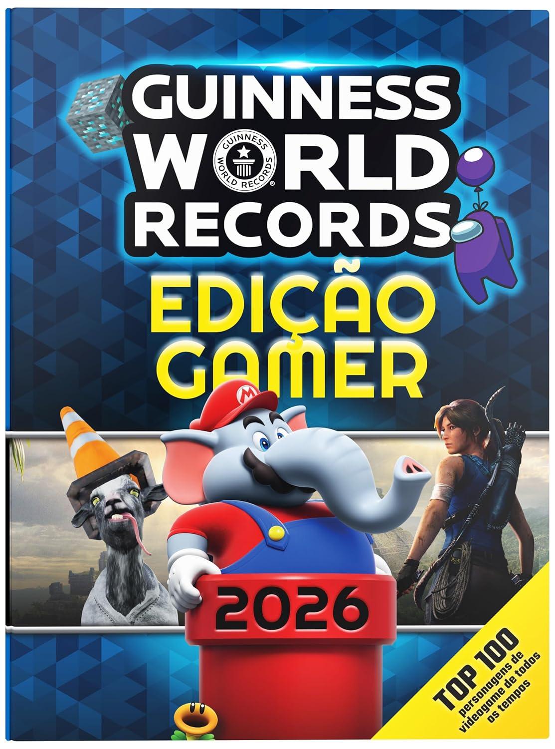 Livro Guinness World Records Edição Gamer 2026