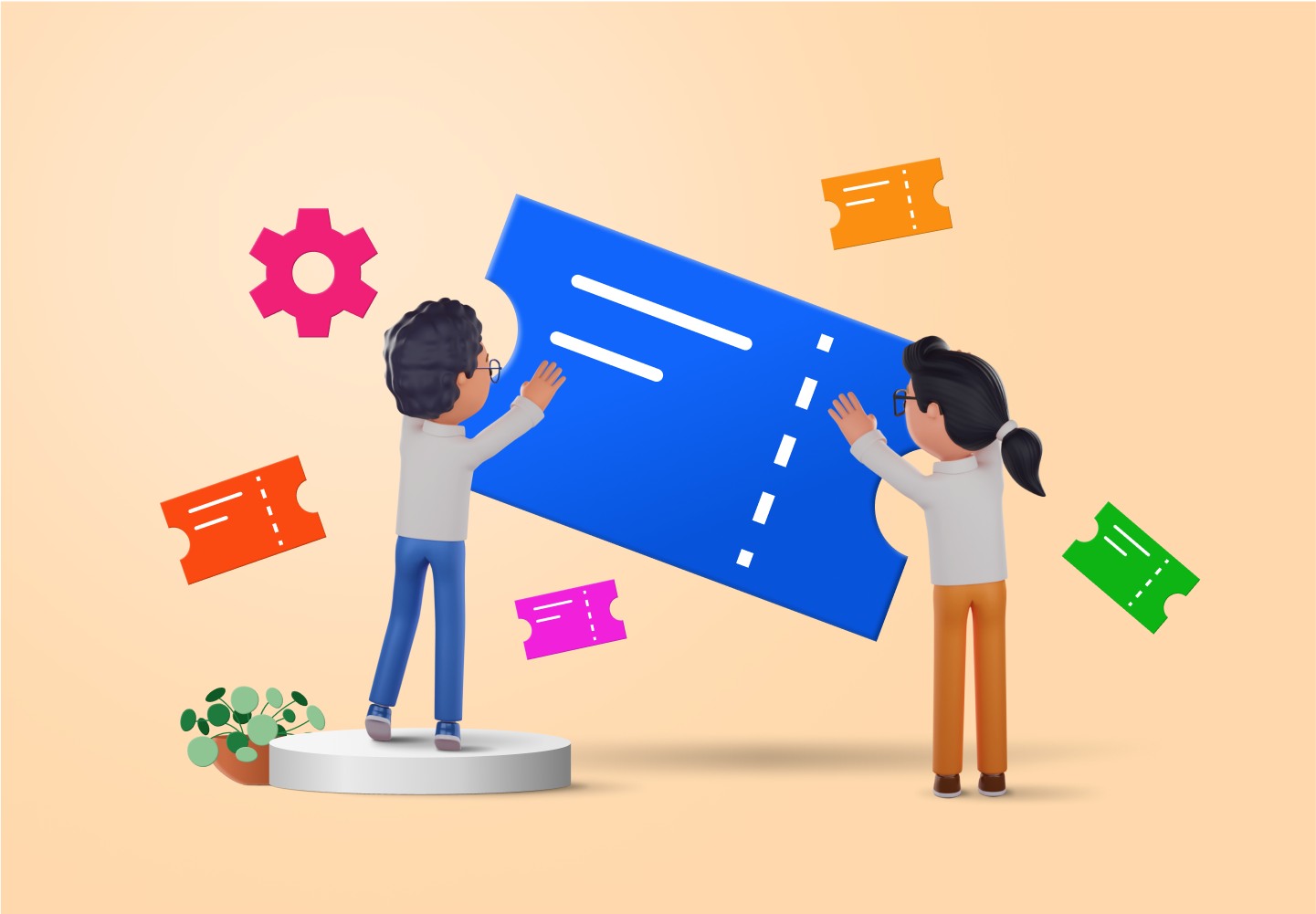 Optimizing a Help Desk workflow