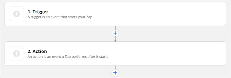 Integrating BoldDesk with Firmao via Zapier using trigger and action steps to automate support and CRM workflows.