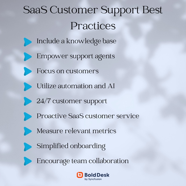 Saas customer support best practices