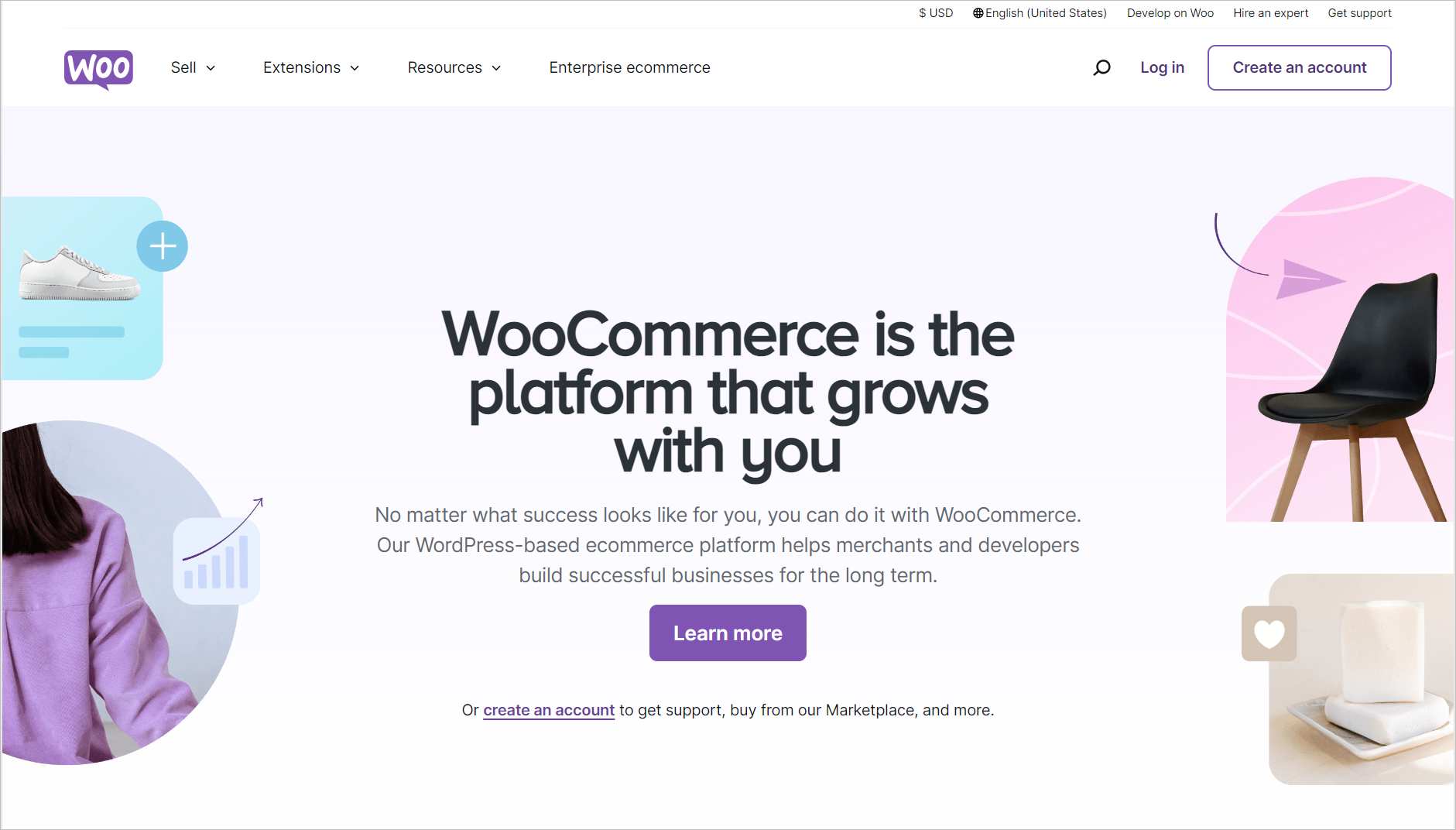 WooCommerce Home Page
