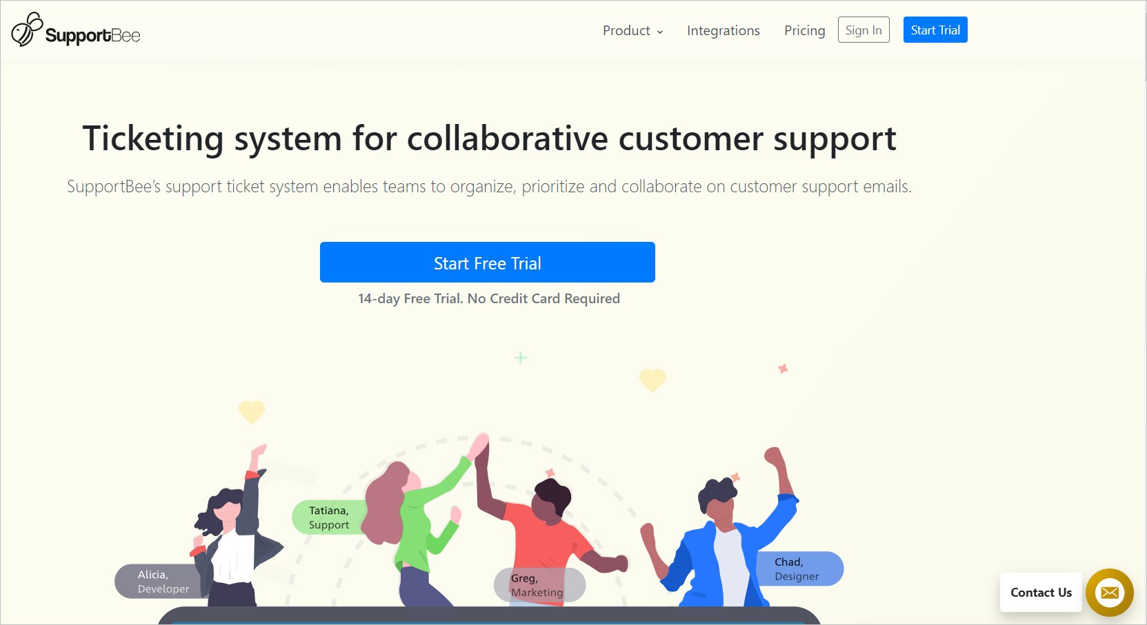 SupportBee help desk software for small businesses