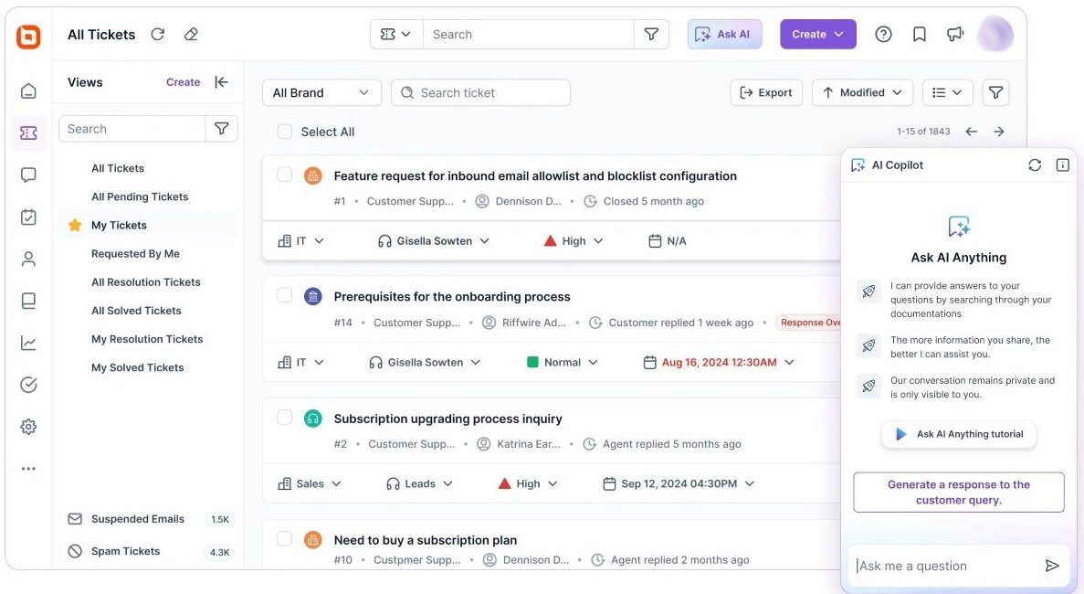 BoldDesk Help Desk Software for Small Businesses