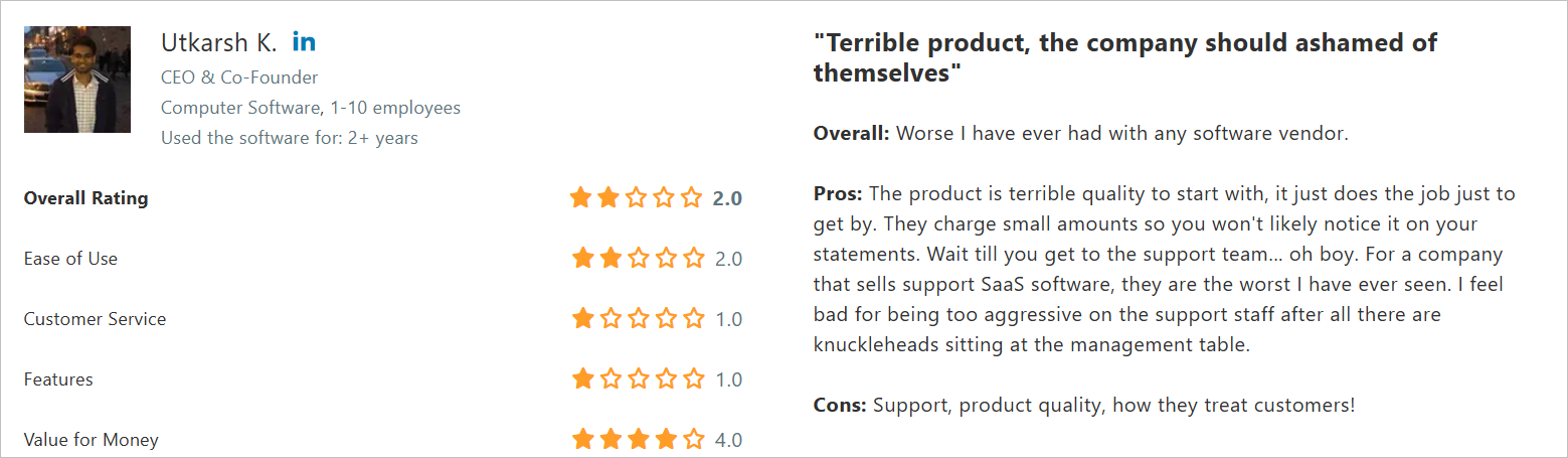 Zendesk pricing: User review