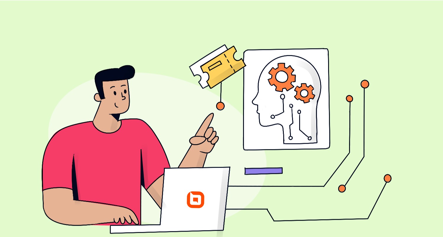 AI ticketing system banner image