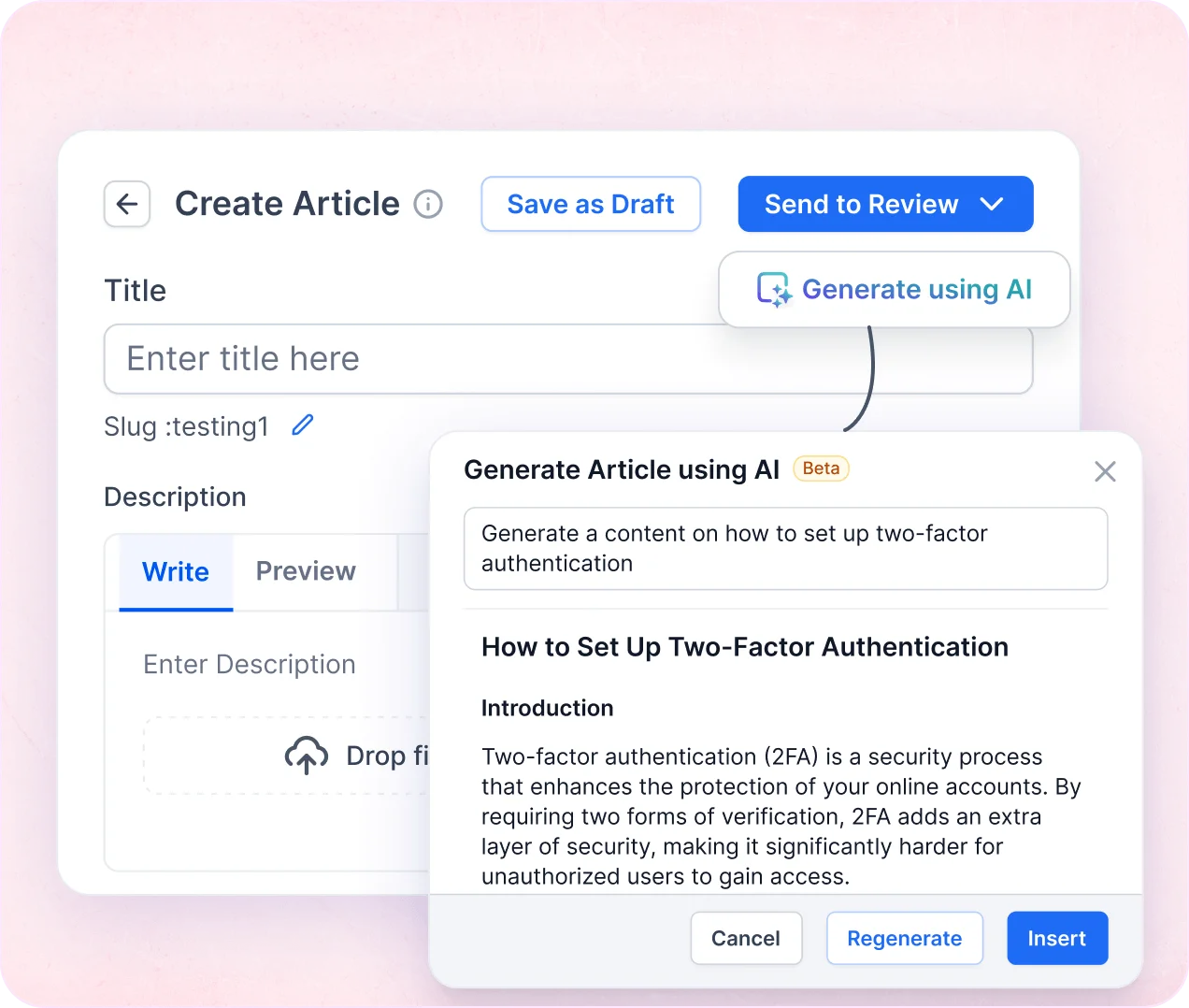 Faster replies, happier customers