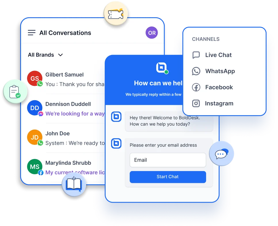 A ticket management system free trial start 15-day access, no card needed, easy setup