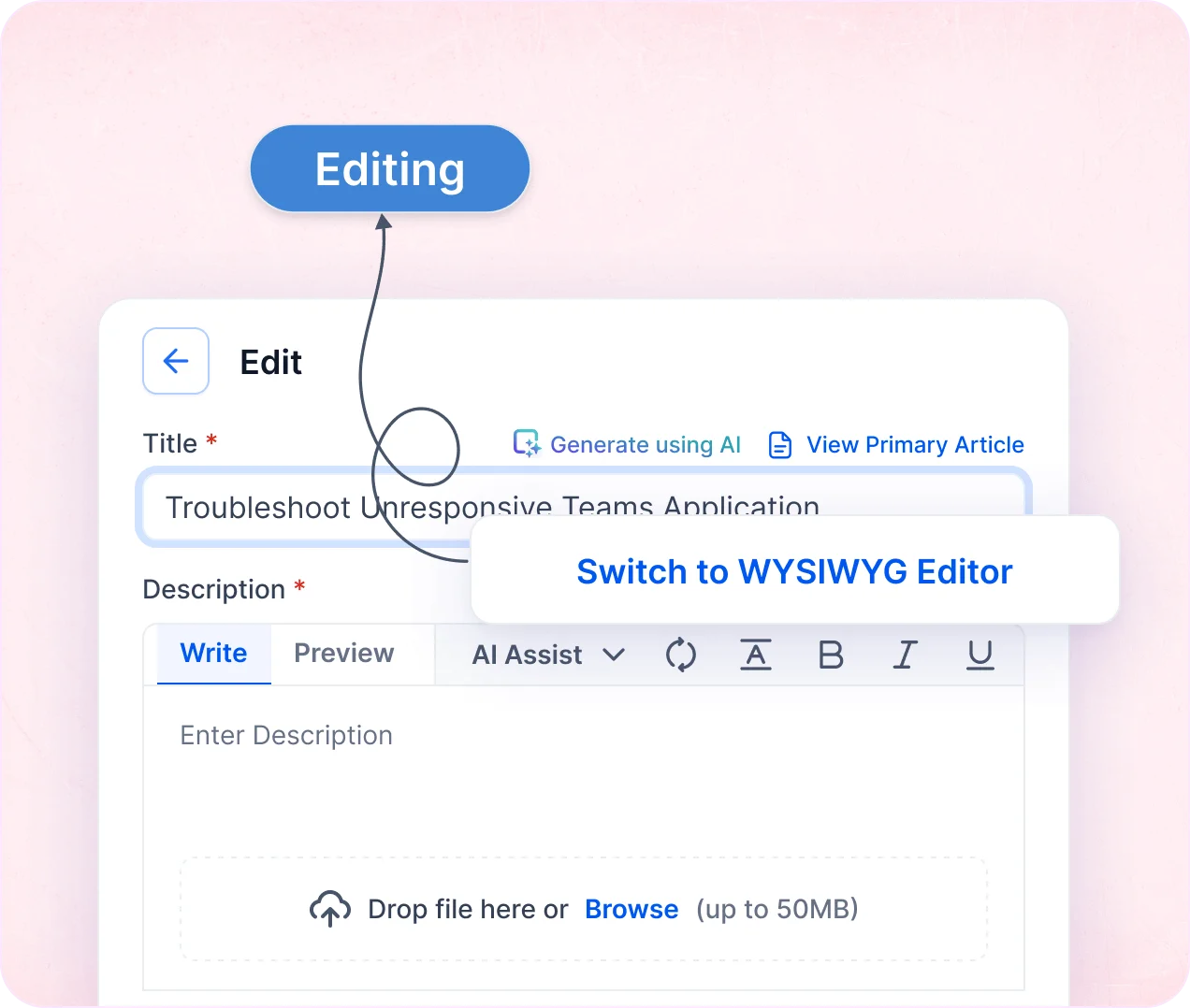 Faster replies, happier customers