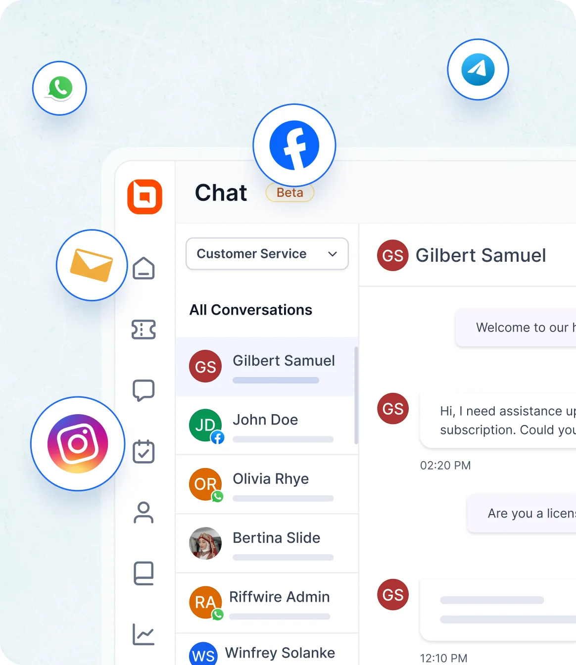 Multi-Channel Request Support