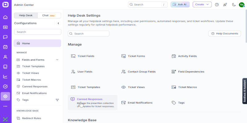 AI Actions support in AI Copilot and AI Agent