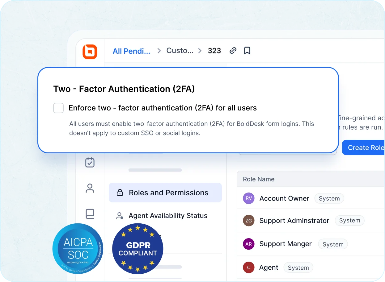 Email Ticketing System - Security