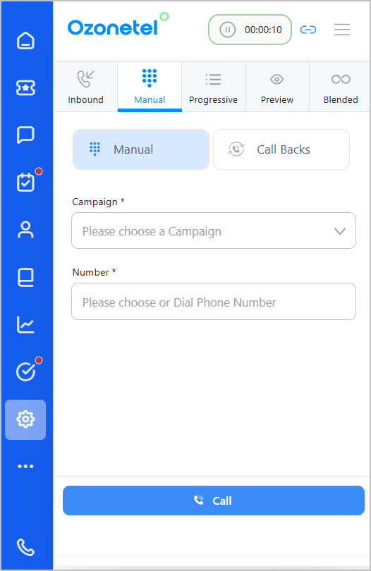 Ozonetel integration with BoldDesk