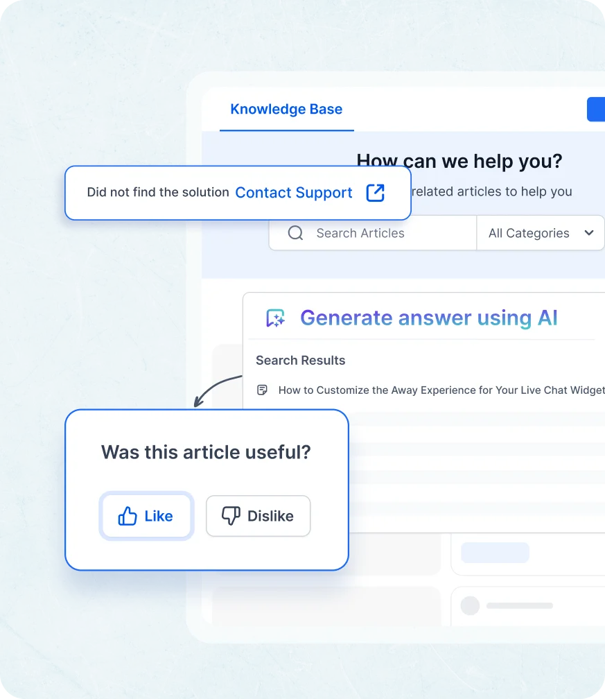 Faster replies, happier customers