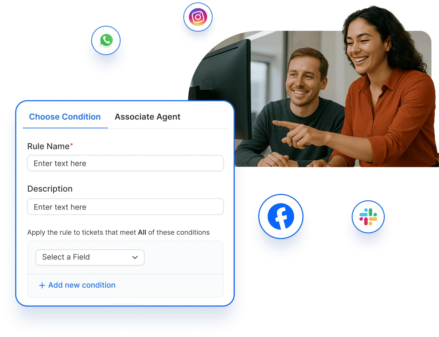 A ticket management system for SaaS with omnichannel support, automation, and integrations
