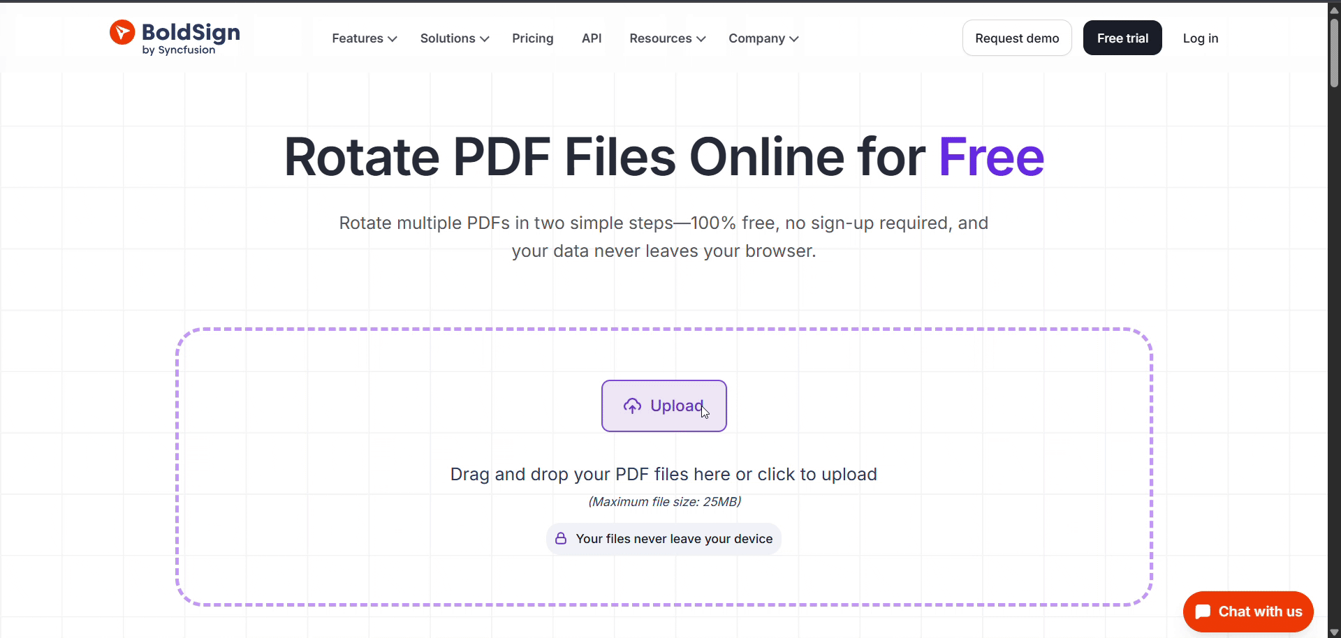 Rotate pdf online