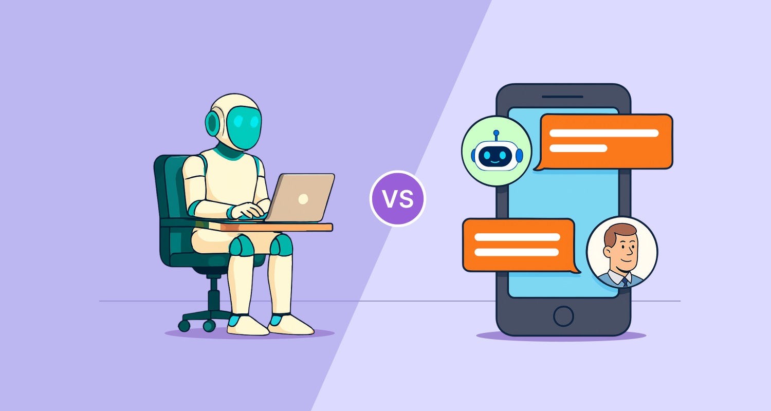 AI agent vs chatbot