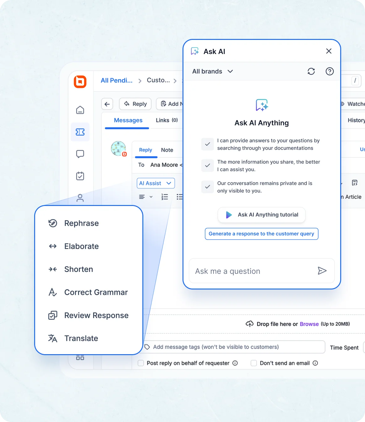 BoldDesk’s AI Copilot Features