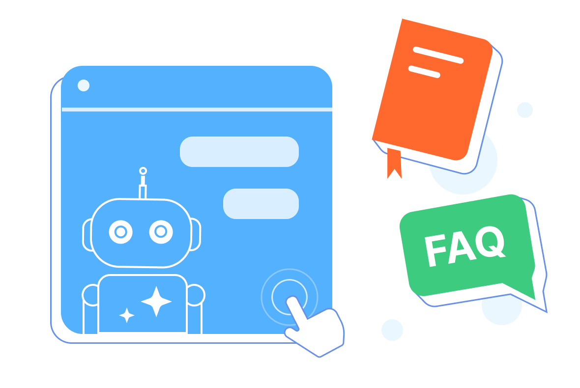 Customer self-service portal: Modern tools like AI and a knowledge base help users solve their own issues