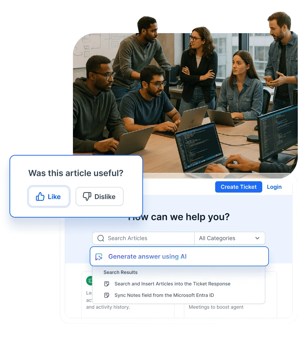 Faster replies, happier customers