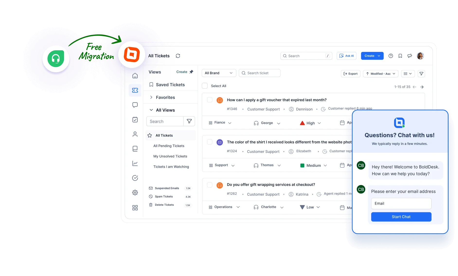 Freshdesk banner Image