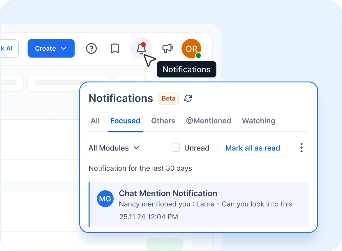 Help desk for fintech sends real-time fraud alerts and proactive notifications for security