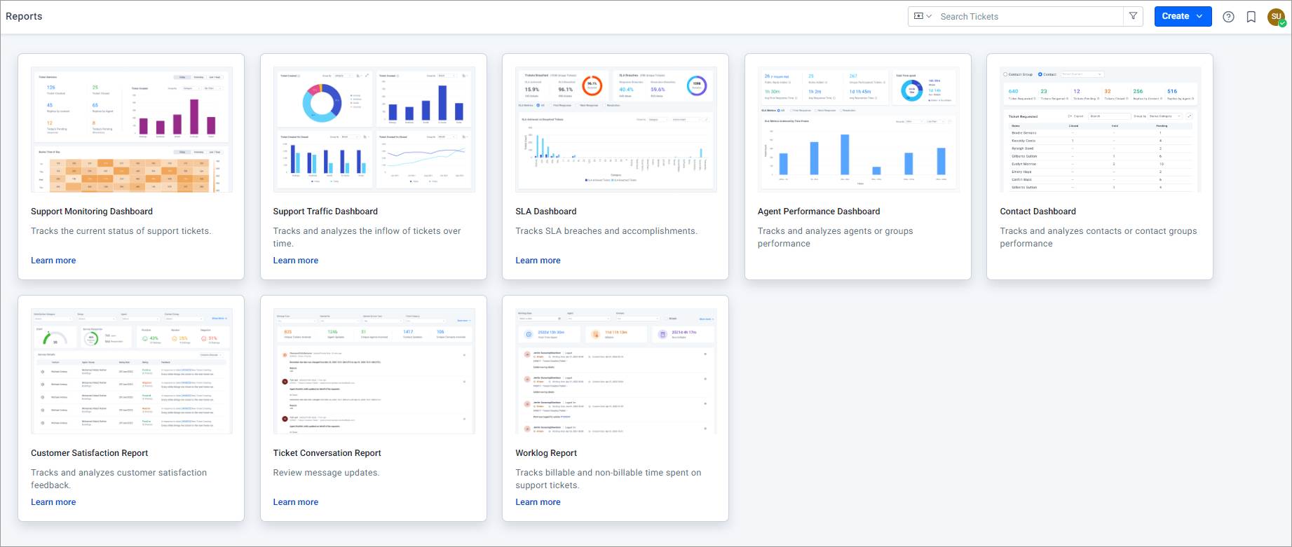 Make informed decisions using reports and analytics