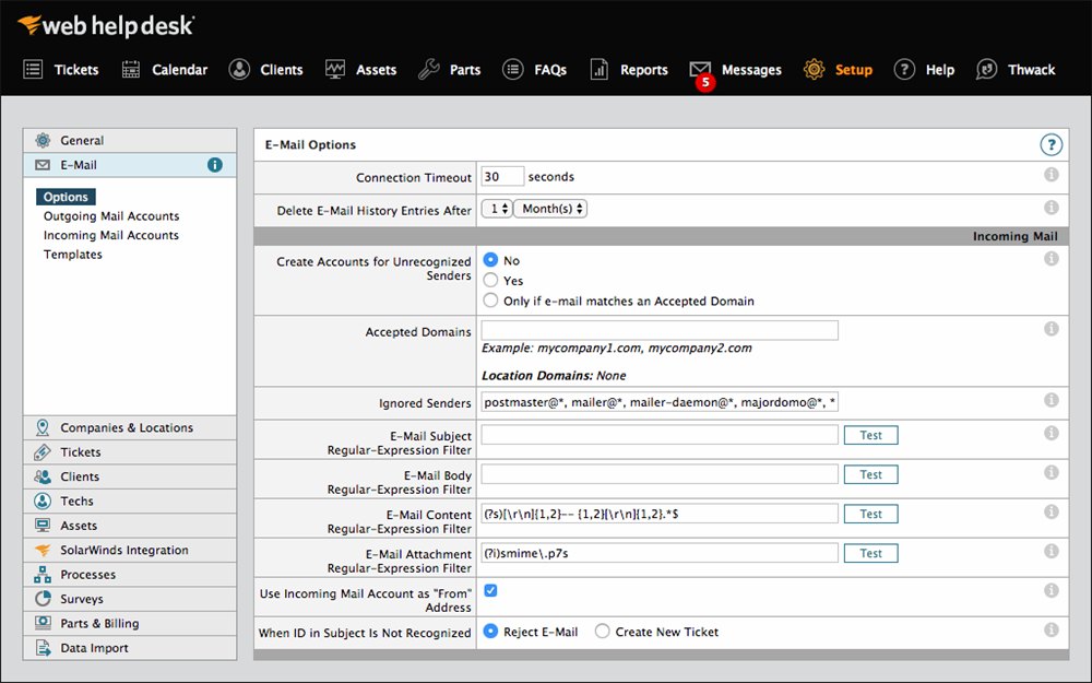 SolarWinds Service Desk