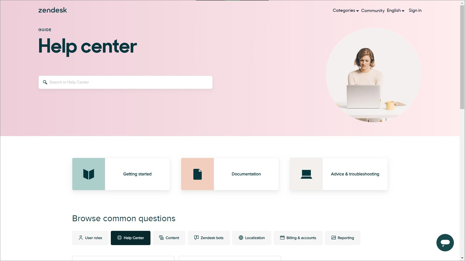 Zendesk guide