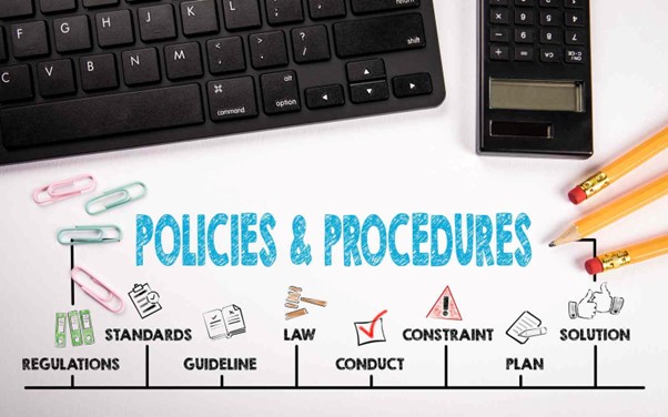 Customer service policies and procedures concept