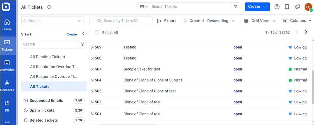 Ticketing management