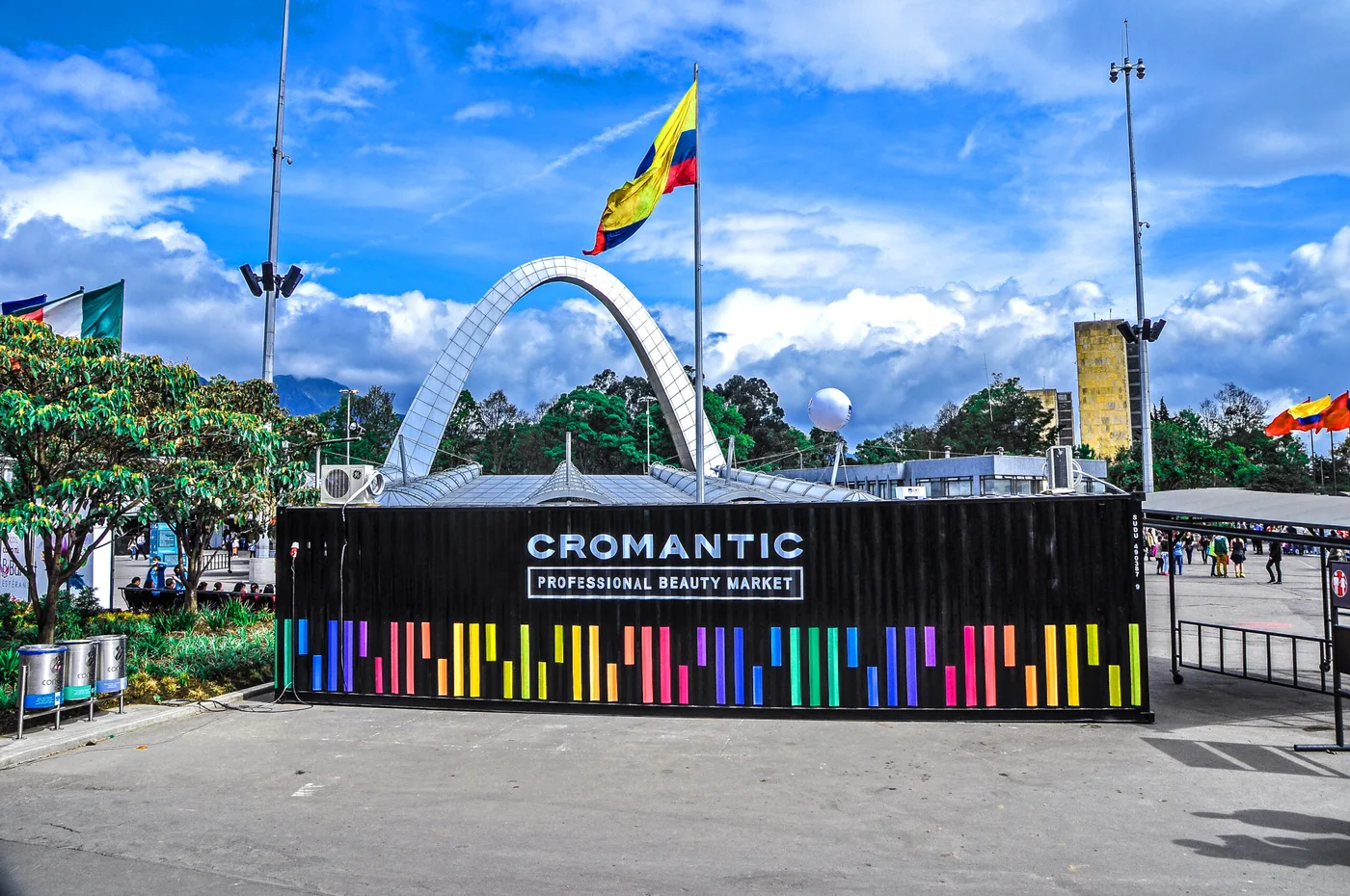 El Showroom de Cromantic en un Contenedor de 40