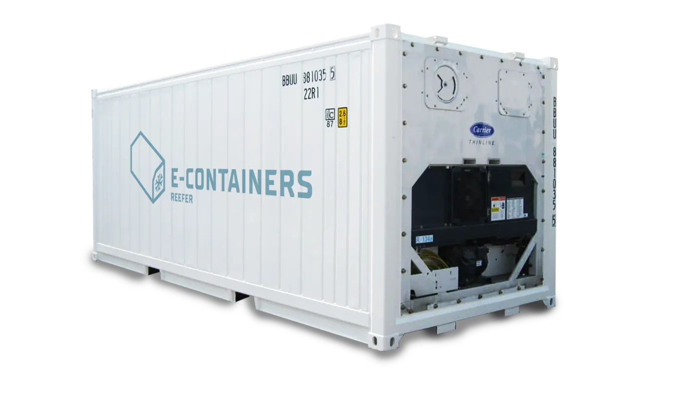 Contenedores refrigerados en temprada alta