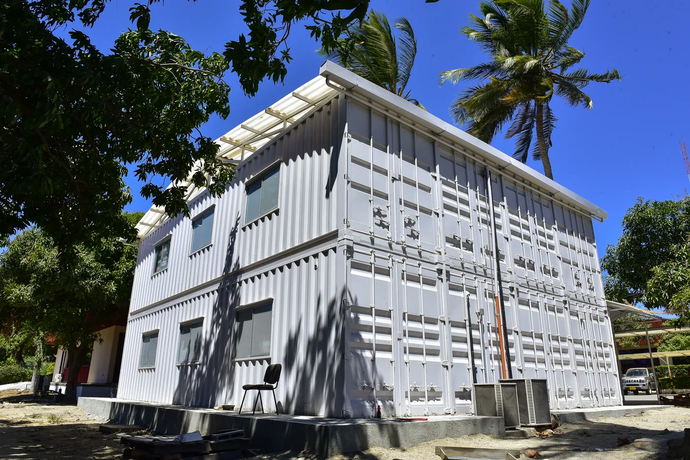 Oficinas y bodegas en contenedores ubicado en Tecbaco