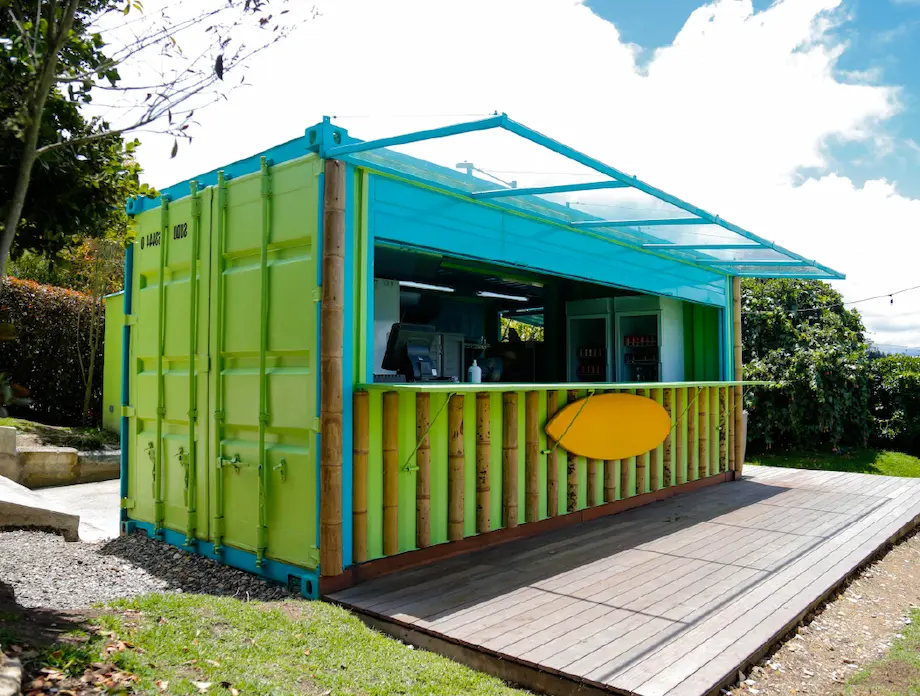 Restaurante Container 20 pies