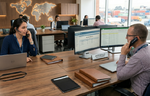 Contenedor de exportación
