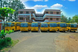 Rajashree S M Memorial School logo