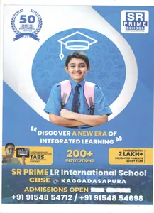 SR PRIME L R INTERNATIONAL SCHOOL, KAGGADASAPURA, Bengaluru