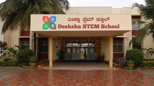Deeksha STEM School, Bannerghatta Road logo